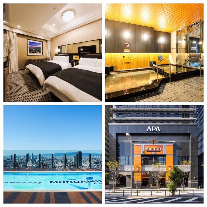 大阪利木津巴士酒店
APA 難波站前塔樓 (APA Hotel & Resort Osaka Namba Station Tower) - 2024 新開幕機場巴士飯店