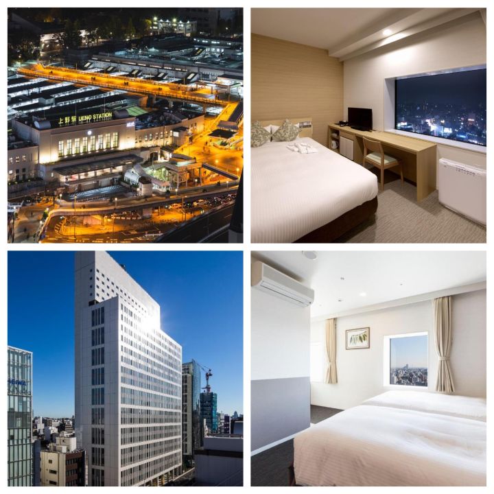東京上野住宿推薦 親子飯店推薦
Hotel Crown Hills Ueno Premier
房間窗景非常的棒